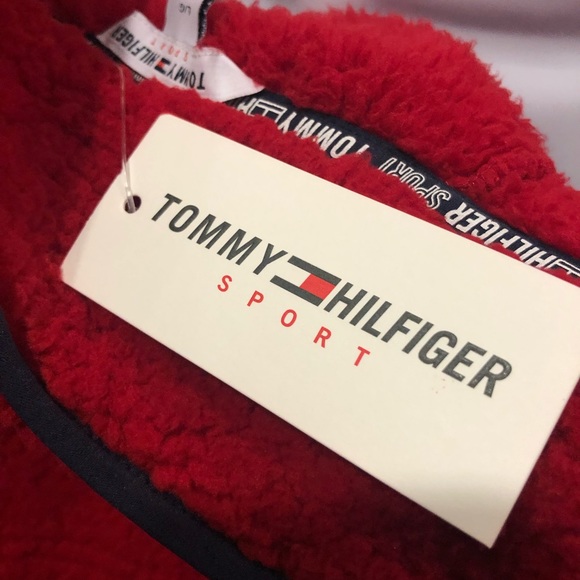 🎉HP X 2 🎉 ❤️‍🔥Tommy Hilfiger Sport❤️‍🔥Teddy Bear Style Pullover ❤️‍🔥 - Picture 6 of 14